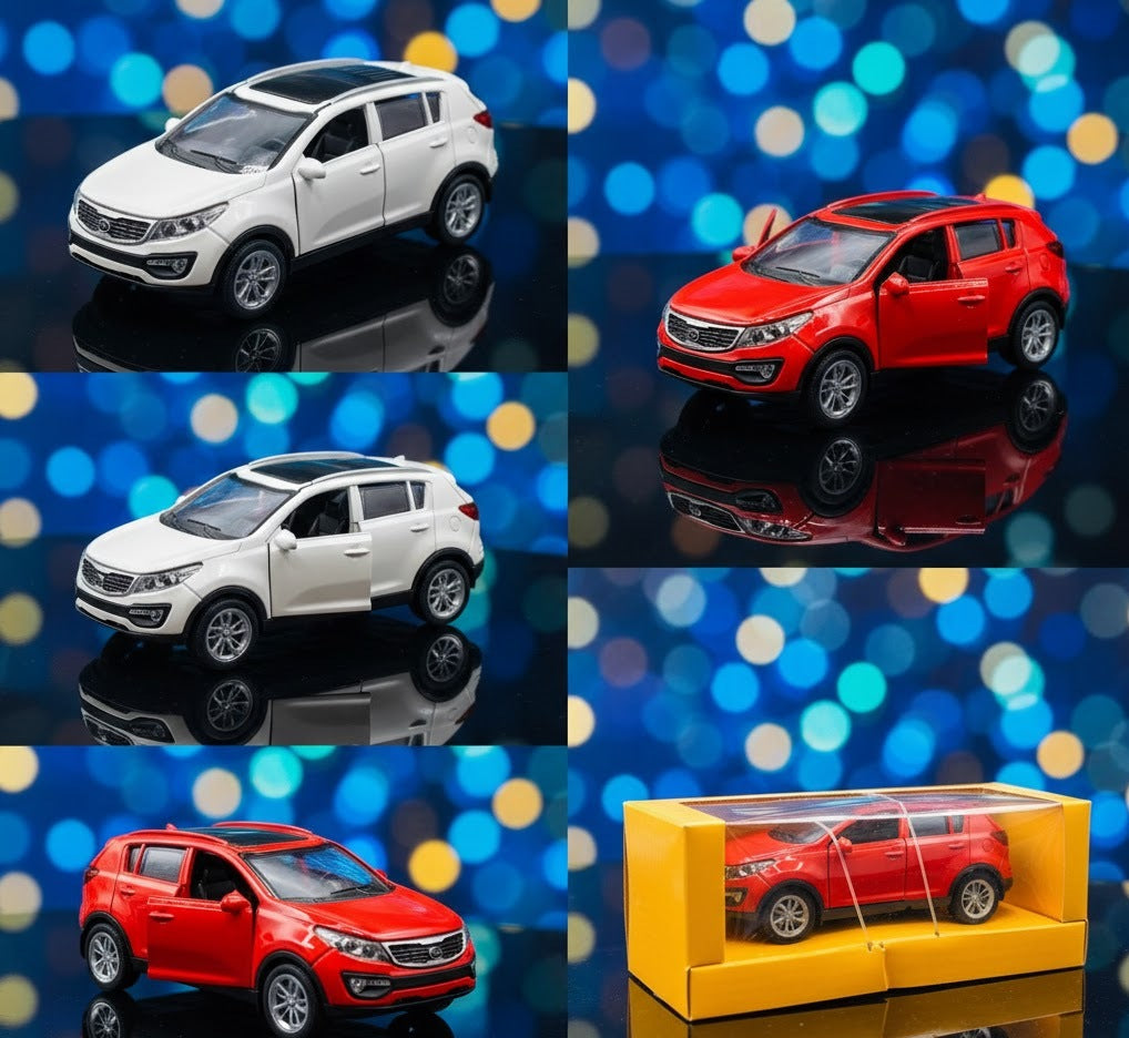 Premium 1:32 Scale Diecast Model Kia SUV Car