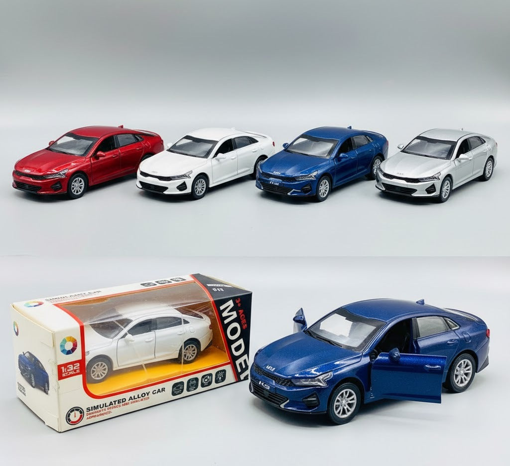 Diecast Kia K5/Optima Model Car 1:32 Scale | Simulated Alloy with Sound & Light | Collector's Toy