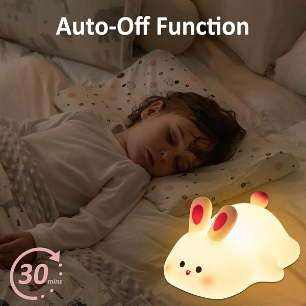 Silicone LED Night Light USB Rechargeable And Touch Control