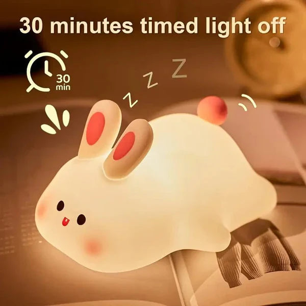 Silicone LED Night Light USB Rechargeable And Touch Control